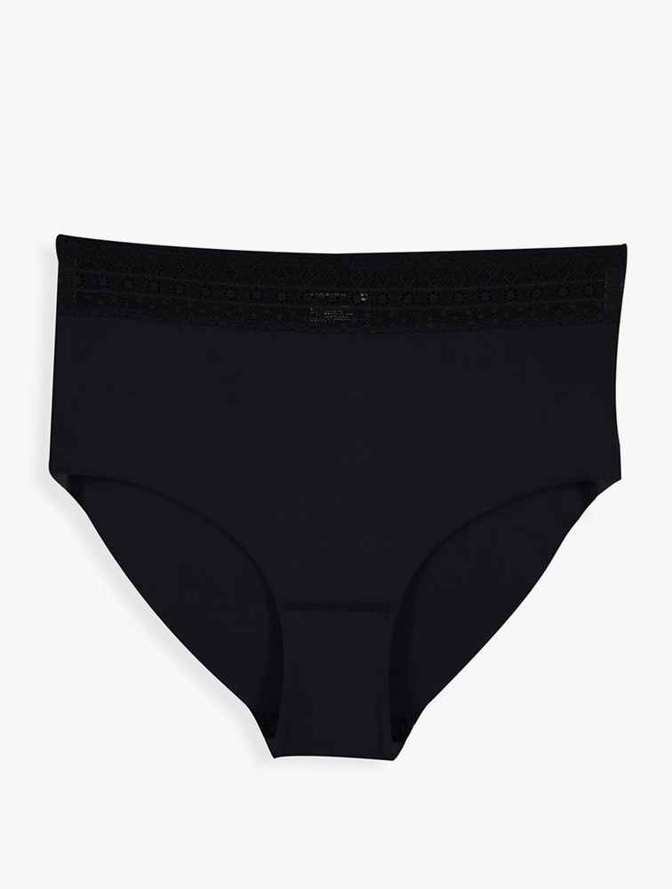 MyRunway Shop Woolworths Black Lace Trim No Visible Pantyline Briefs